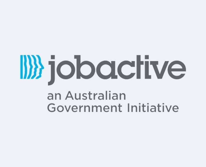 jobactive Logo Gray Background